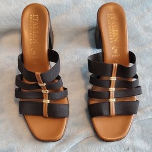 Italian leather heels